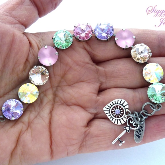Swarovski® Crystal Bracelet, Day Dreaming Pastels - Picture 8 of 9